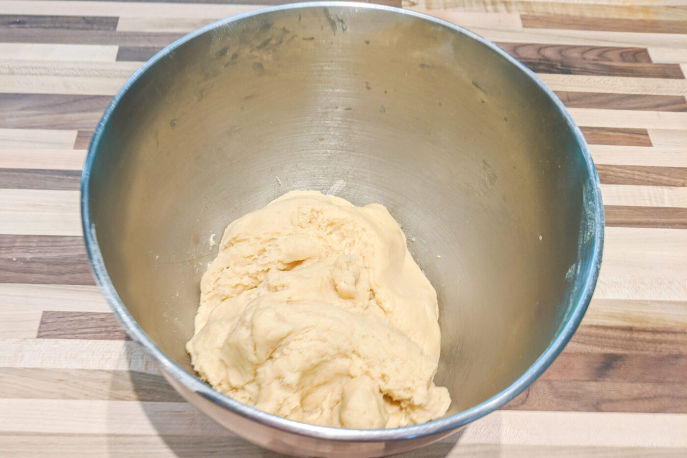 Buchty – Czech Sweet Filled Buns - Rising the dough