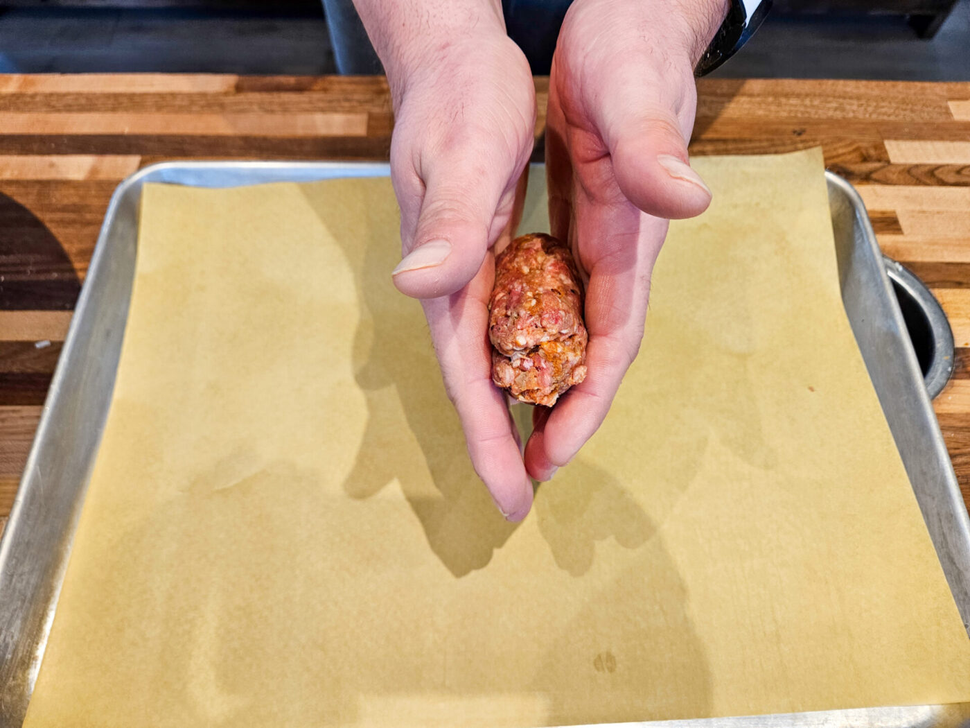 Čevapčiči Sausages Preparation