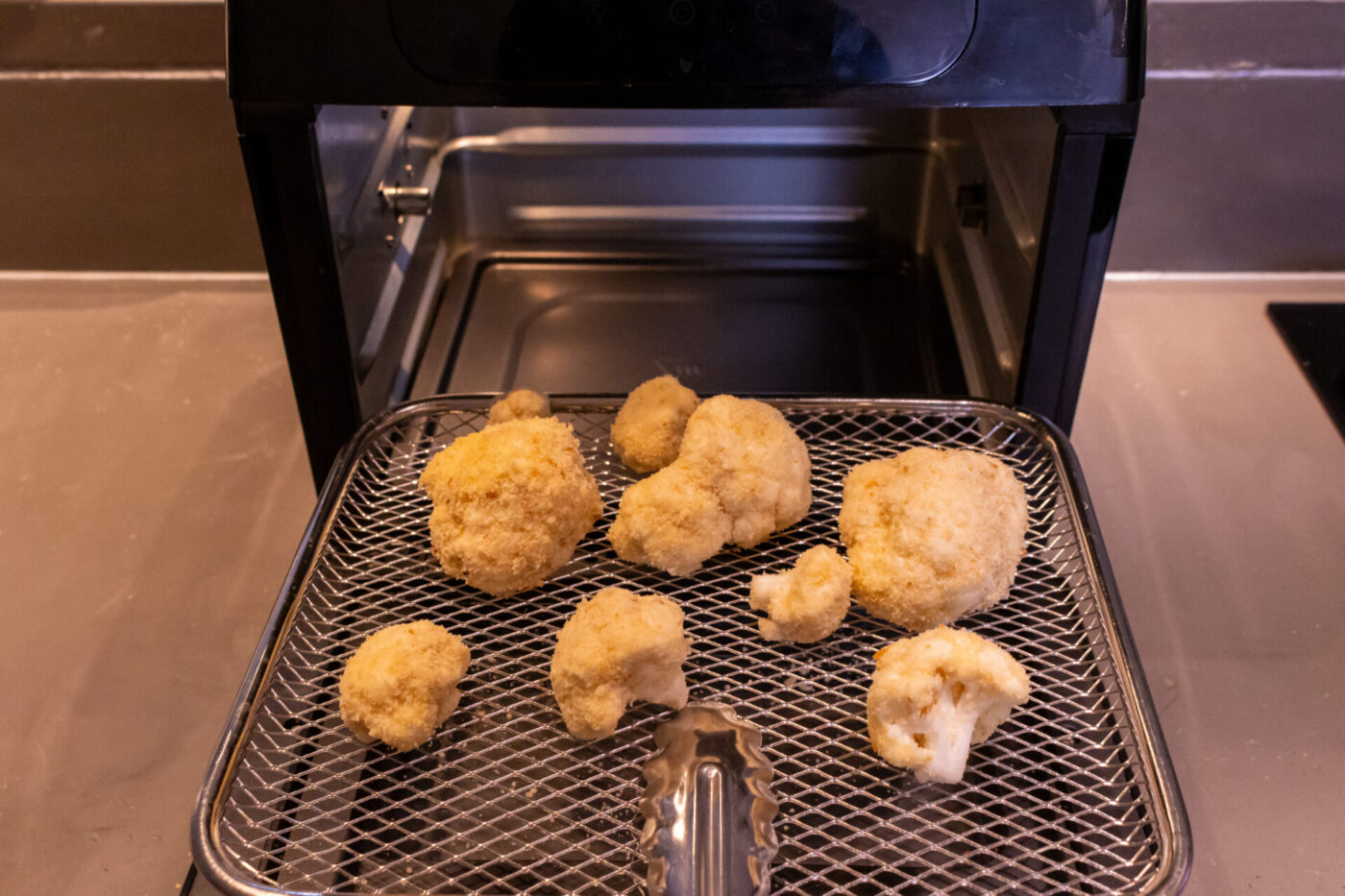 Fried Cauliflower Air Fryier Steps-2