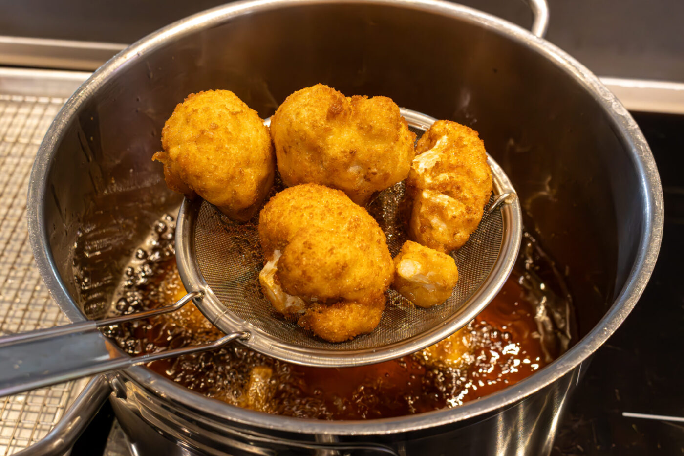Fried Cauliflower Smažený Květák - Deep Fry, Shallow fry, or Air Fry
