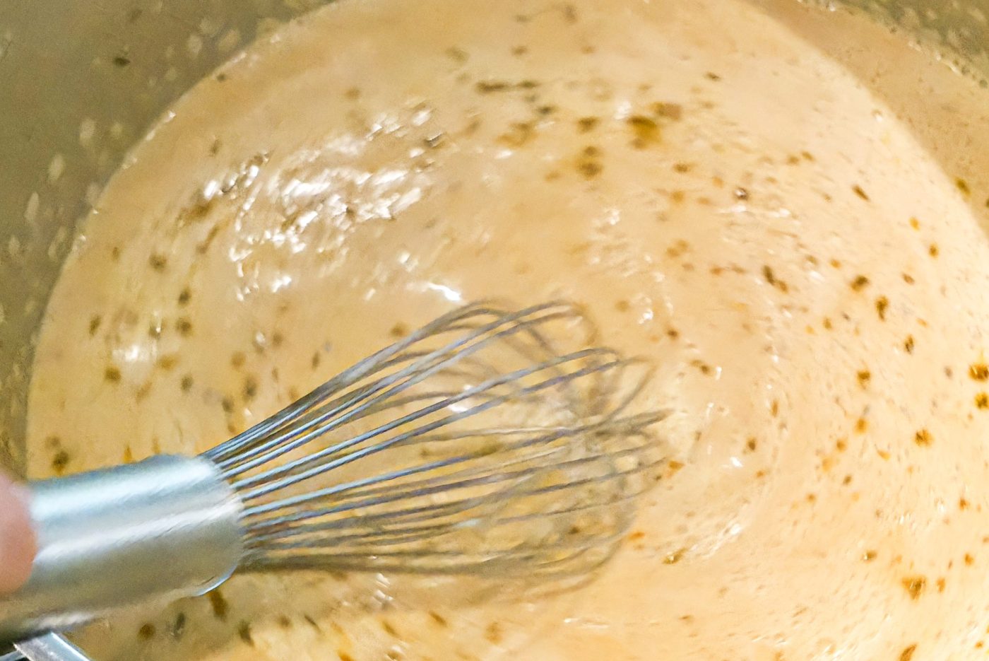 Creamy Paprika Chicken Kuře na Paprice - Finishing Phase of Creamy Paprika Chicken Kuře na Paprice