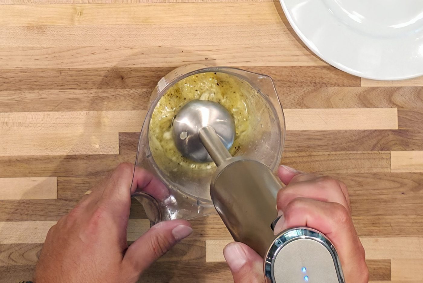 Lemon and Garlic Chicken - Marinade Preparation