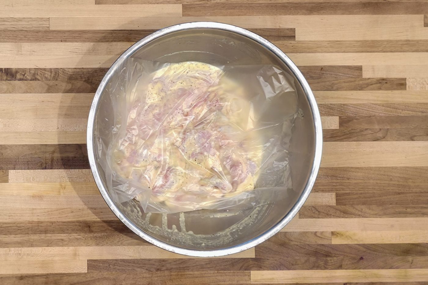 Lemon and Garlic Chicken - Meat Preparation