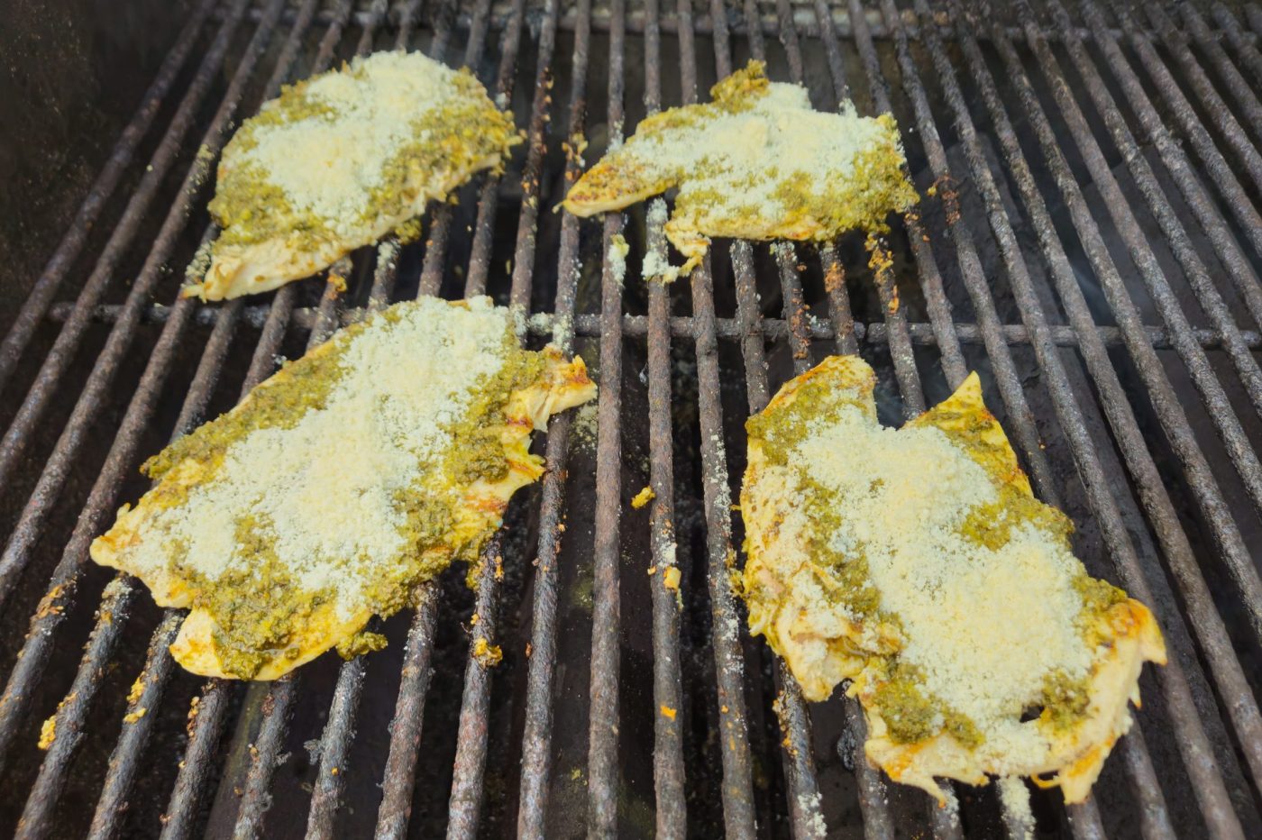 Pesto Chicken Breasts - Pan Sear with Finishing in the Oven or Grill