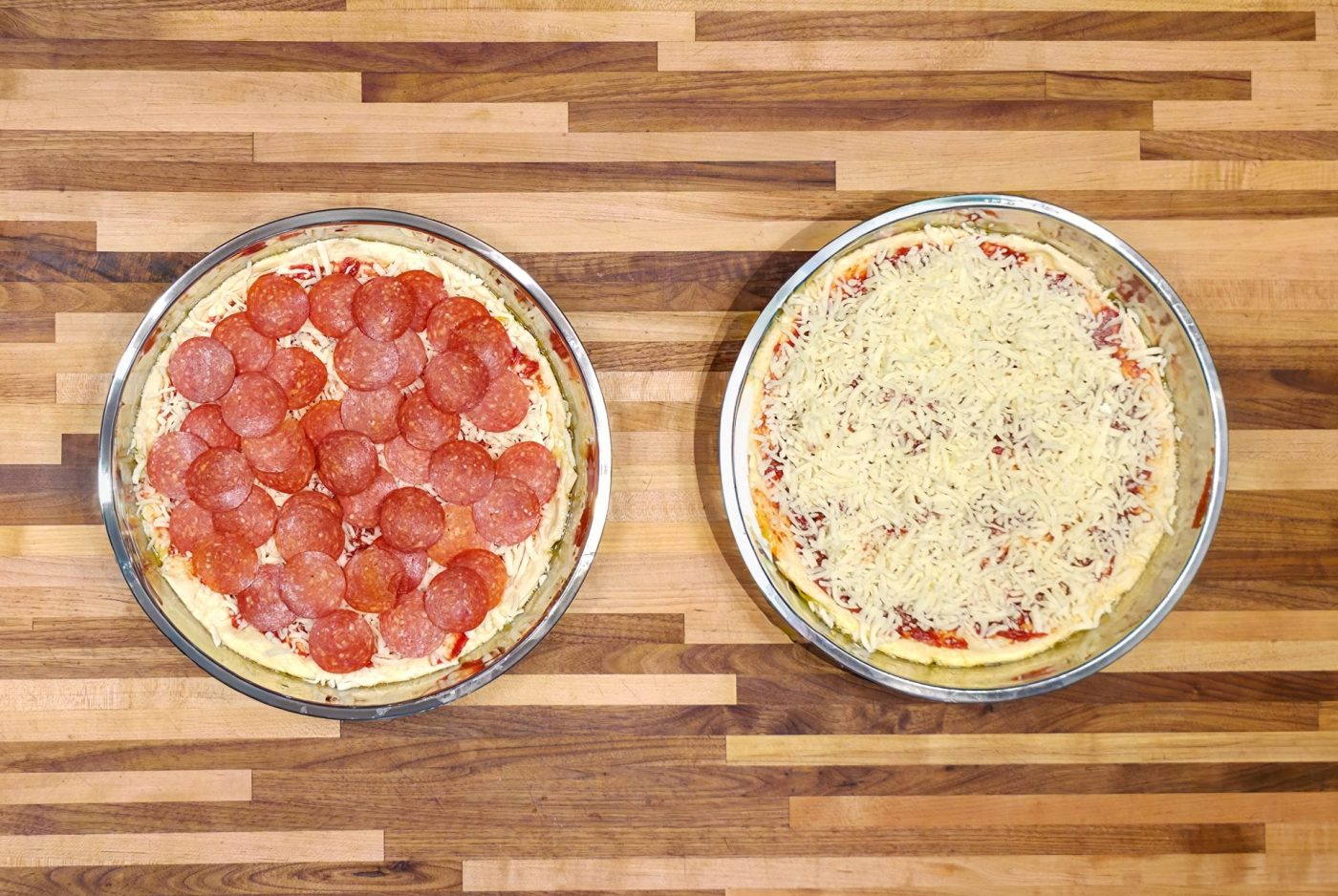 60 min. pan pizza = steps-46