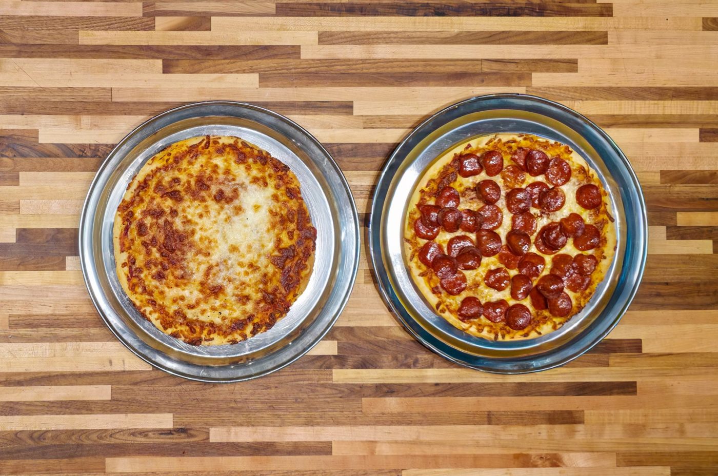 60 min. pan pizza = steps-50