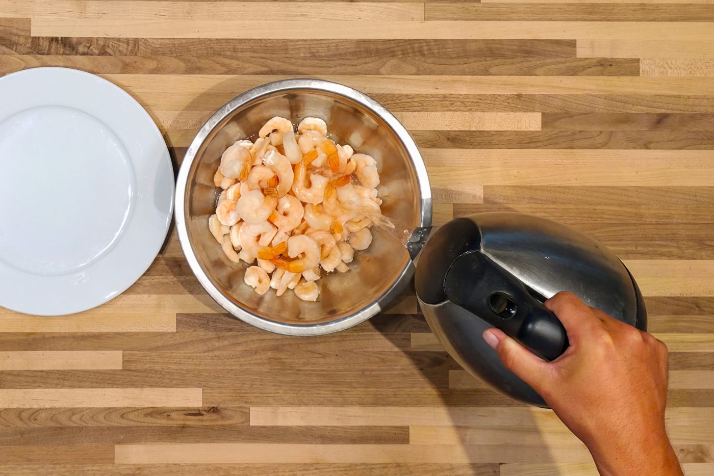 Shrimp Cocktail - Shrimp Preparation