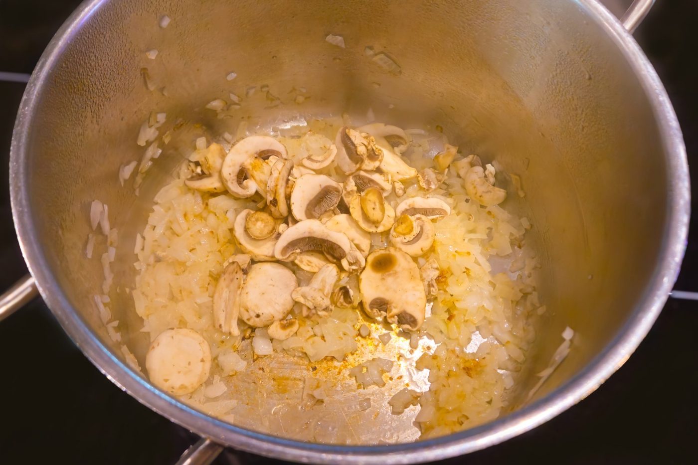 Valašská Kyselica Soup - Sauté the Base of the Soup