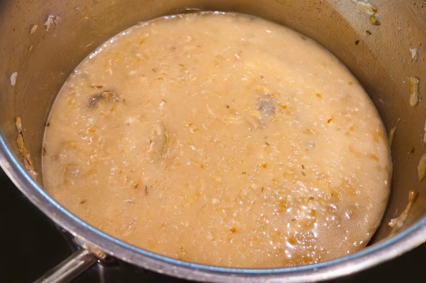 Valašská Kyselica Soup - Finishing Phase