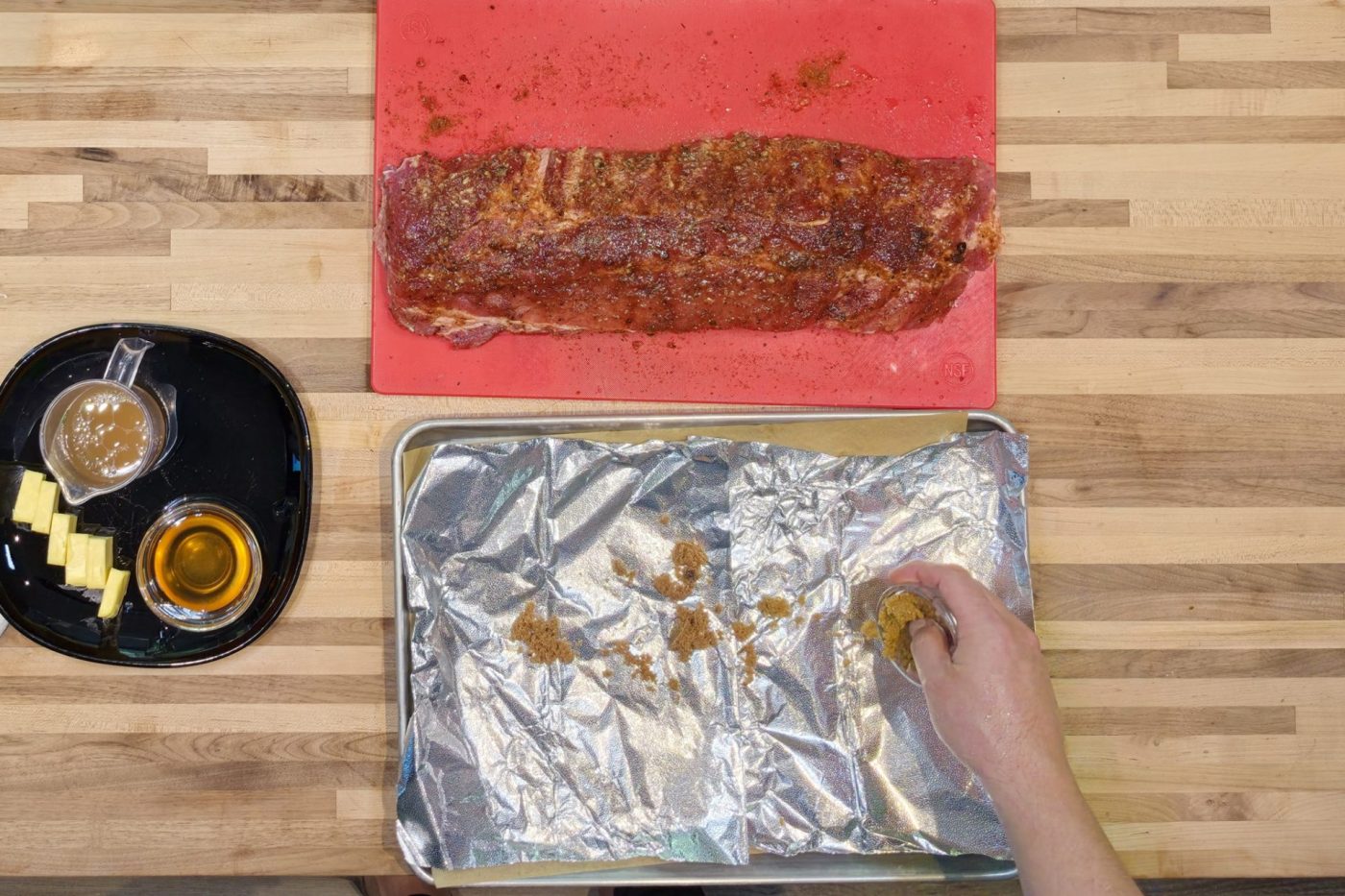 Czech BBQ – Honey Pork Ribs - Assemble