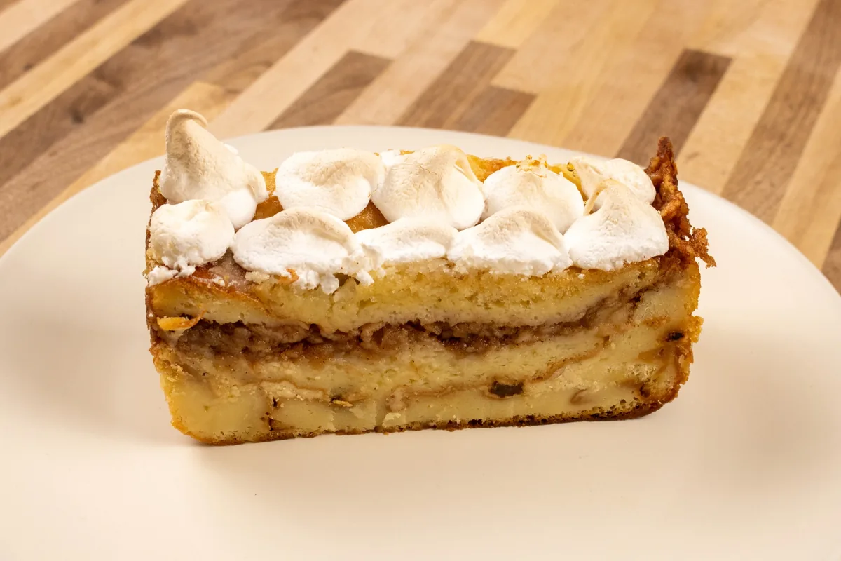 Žemlovka – Apple Bread Pudding