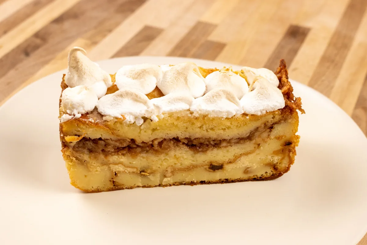 Žemlovka – Apple Bread Pudding