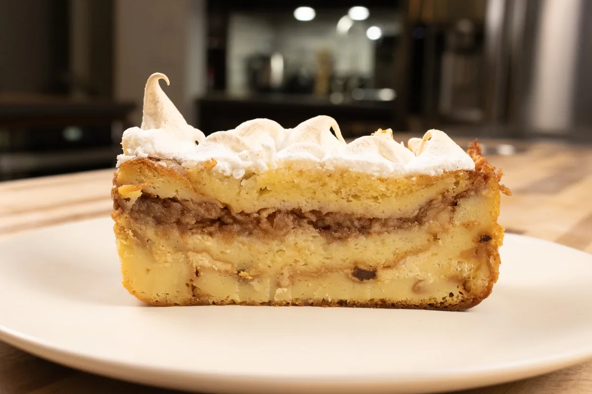 Žemlovka – Apple Bread Pudding