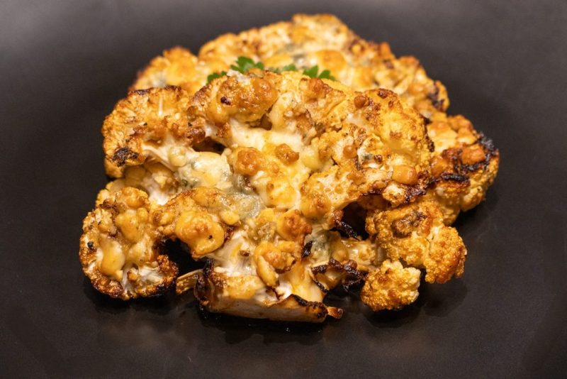 Fiery Buffalo Cauliflower Steaks