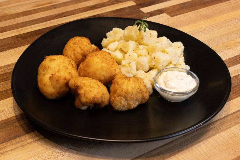 Fried Cauliflower Smažený Květák