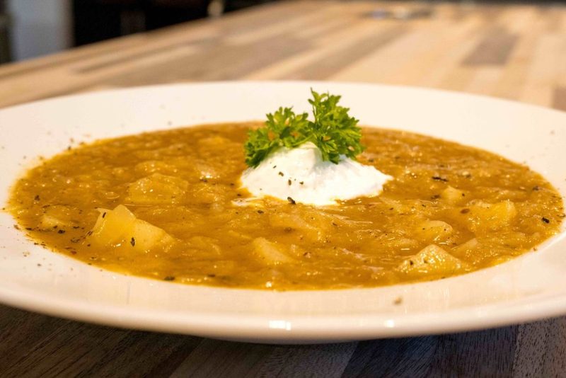 Czech Sauerkraut Soup Zelňačka